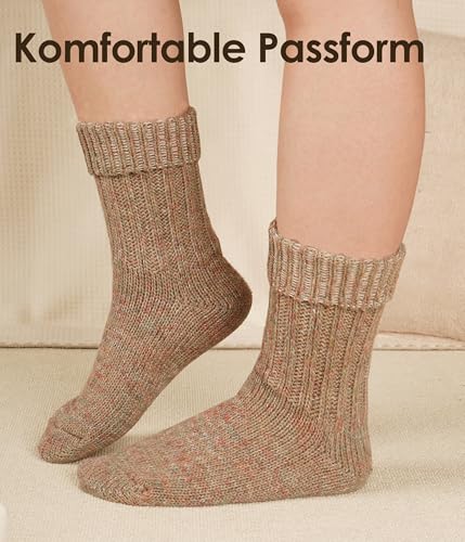 YESWEL Alpaka Socken Damen & Herren – 2 Paar – Bild 5