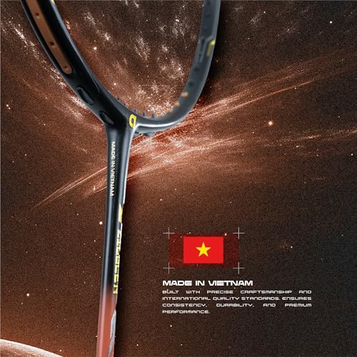 Image of Apacs Z-Ziggler Next Gen (Unstrung) | 38lbs max Tension | Ultra Slim Shaft | 100% Japanese Graphite | (4U) Head Heavy Balance | Aerodox Frame | Made in Vietnam Badminton Racket with Cover (Black Red)