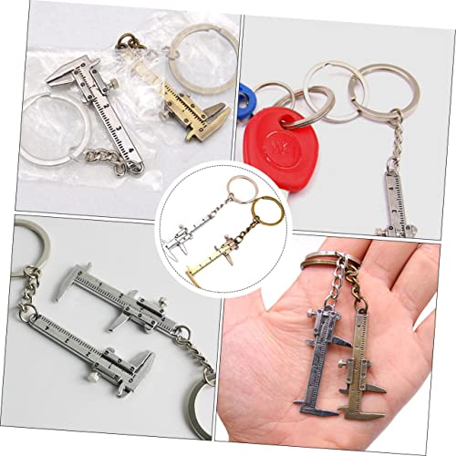 Calibrador Vernier Mini Metal con Llavero miniatura 2
