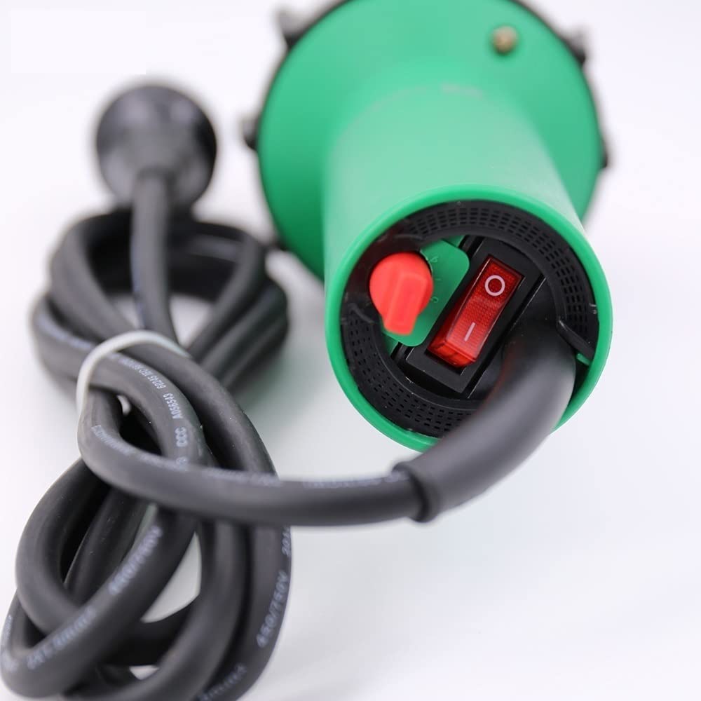 Pistola termica 3400W Saldatore di Plastica Pistola Ad Aria Calda Torcia di Saldatura Pistola di Calore Maniglia Asta con Ugelli di Velocità Pistola Pistola a Gas Caldo