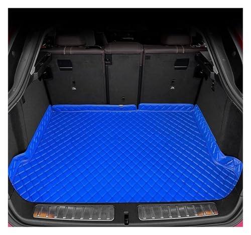 Tapis de coffre pour BMW i3 de 2016 à 2020 avec doublure bleue