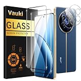 Vauki Vetro Temperato per Realme 12 Pro/Realme 12 Pro Plus 5G Pellicola Protettiva con Protezione Fotocamera [2+2 Pezzi] Durezza 9H Anti-impronte HD Trasparente Senza Bolle Vetrino Schermo