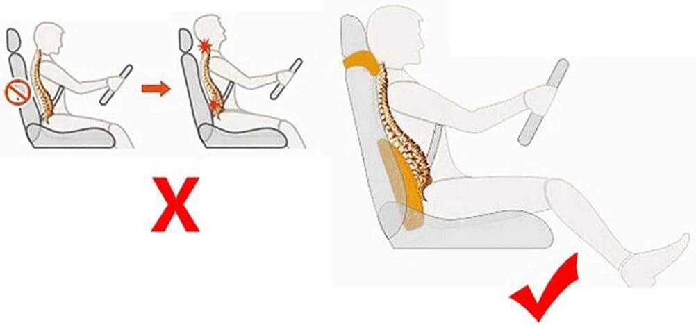 Support Cushion - Ergonomic Memory Foam Orthopedic Pillow, Best Support for Pain Relief, Lower Back Postural Improvement