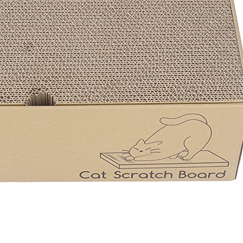 Cat Scratch Pad, 5 PCS Reversible 16.9 x10 Cat Scratcher Cardboard Durable Recyclable High Density C