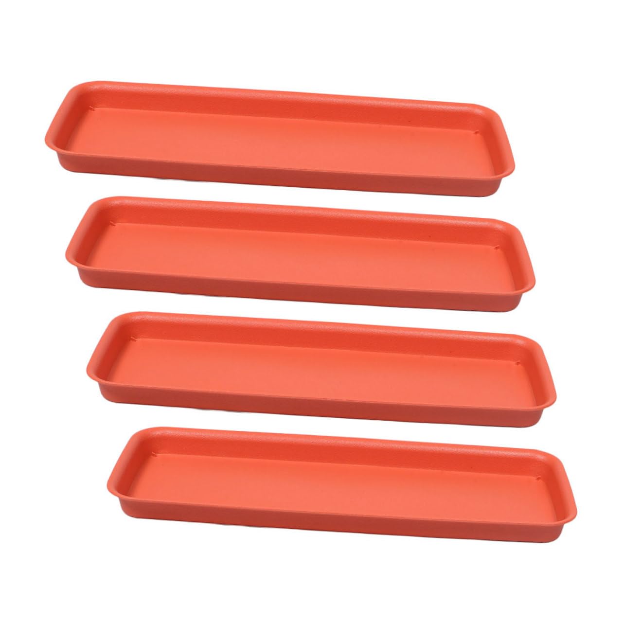 Plateaux rectangulaires plastique pour plantes balcon et jardin intérieur YARNOW