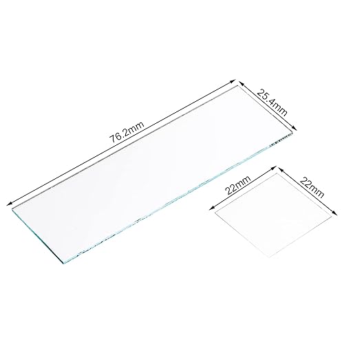 Miniatura 2 de ZENFUN Juego de 300 portaobjetos y cubiertas de microscopio, portaobjetos de vidrio en blanco para microscopio, 300 diapositivas, 300 cubreobjetos,