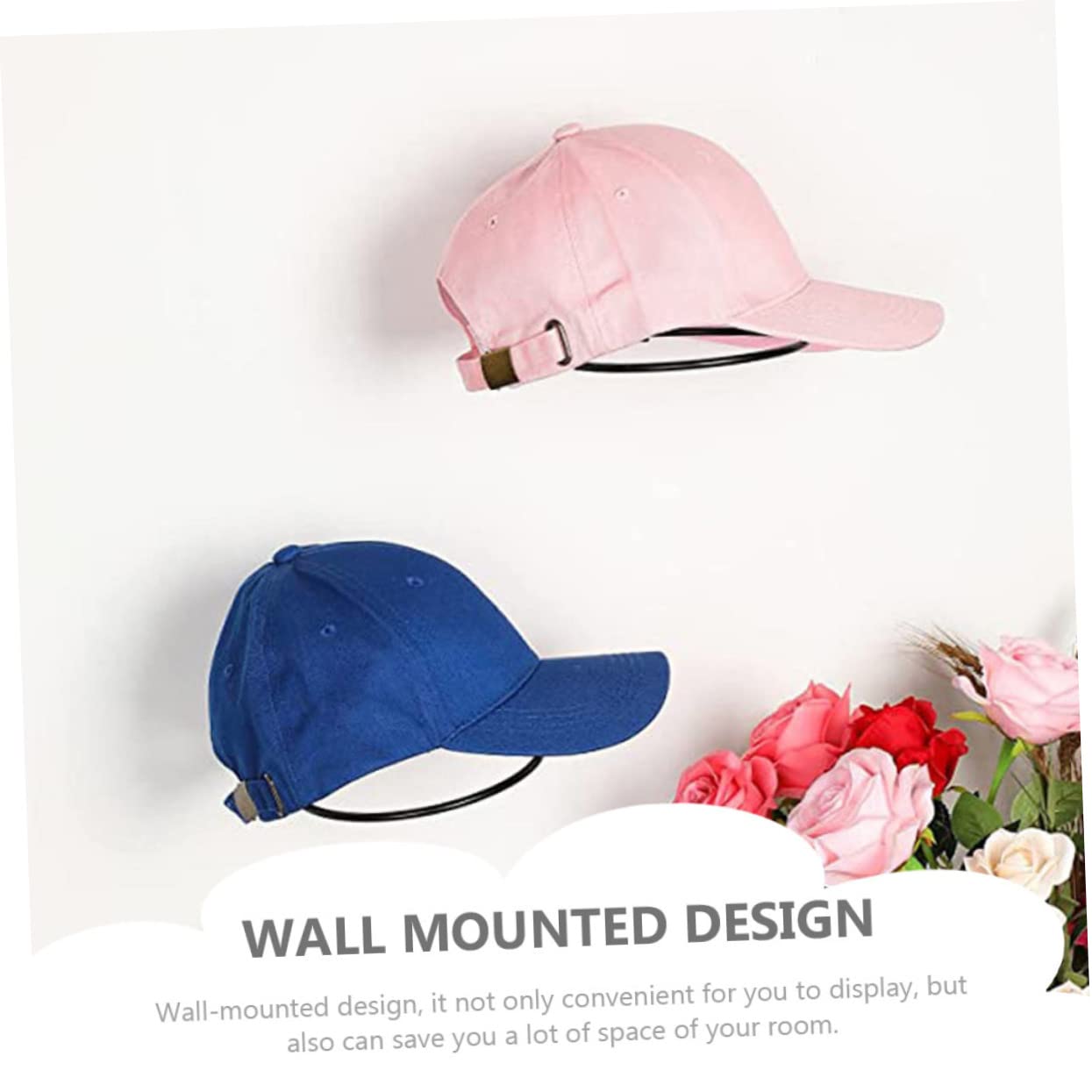 SUPVOX 4pcs Wall Mount Basketball Rack Durable Iron Holder for Football Volleyball and Sports Ball Display Space Saving Storage for Home and Retail Use