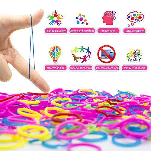 Loom-Bänder Set von WONDERFORU für kreatives Basteln