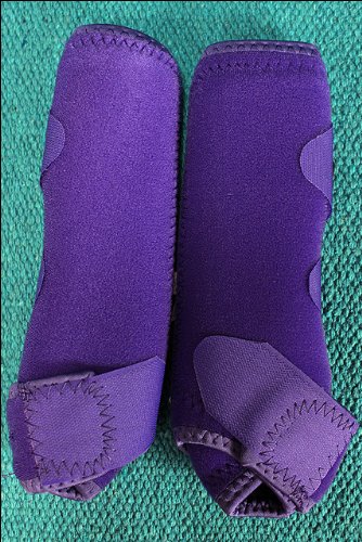 Tough-1 64-18000R Vented Sport Boot Rear Purple L