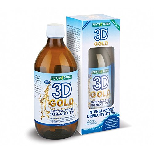 Phyto Garda 3D Gold Drena Depura Integratore Alimentare 500 Ml