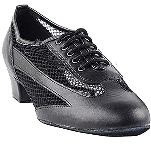 Very Fine Women's Ballroom Dance Shoes Salsa Latin Practice Shoes 2009EB Comfortable Dance Shoes 1.5