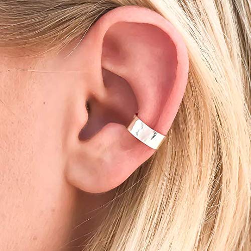 Hoops By Hand Ear Cuffs For Women Non Piercing Sterling Silver thumb #1