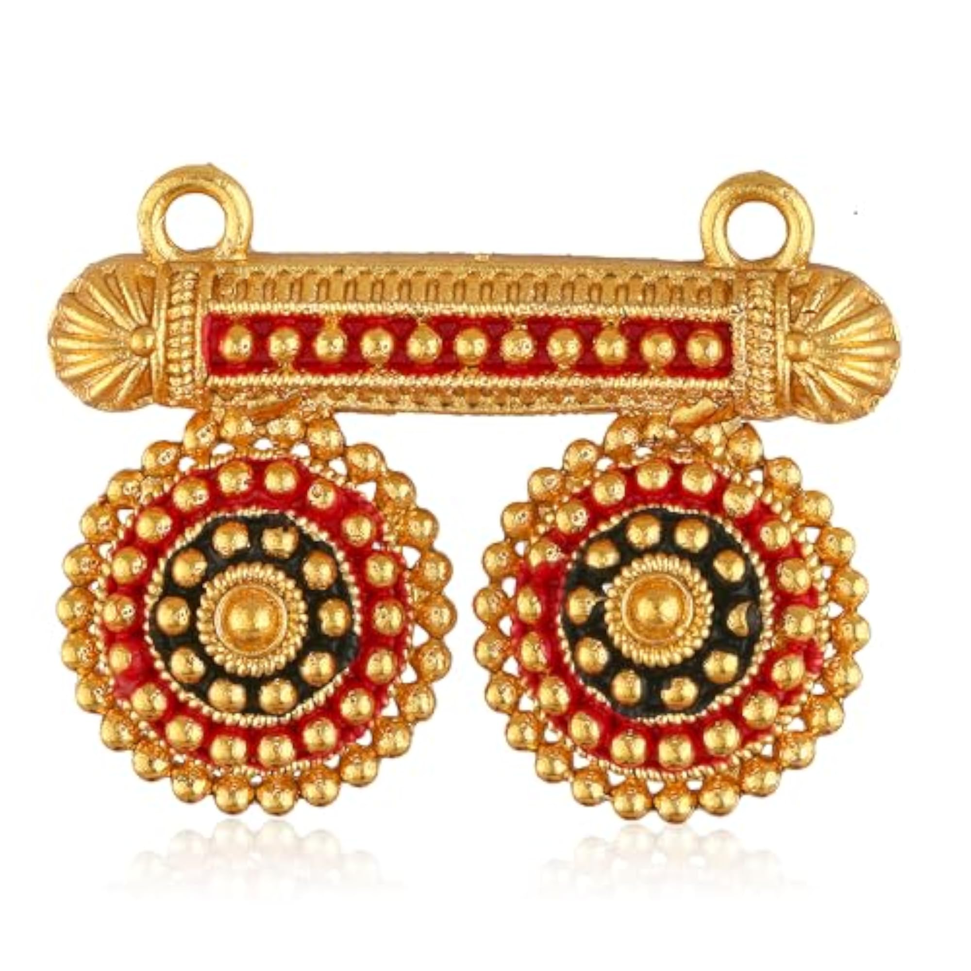 Women's Gold Plated Pendant Mangalsutra without Chain