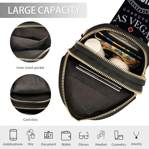Printing Small Crossbody Sling Bags Chest Bag for Women Fanny Packs Purses4