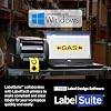 LabelTac Pro X 4 Industrial Label Printer Thermal Vinyl Maker for OSHA, Pipe, Electrical & Warehouse Safety Labels