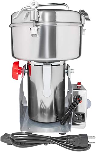 Miniatura 4 de ALDKitchen Molino de grano  Máquina de polvo de alta velocidad  Pulverizador tipo oscilante  110V (52.91 oz)