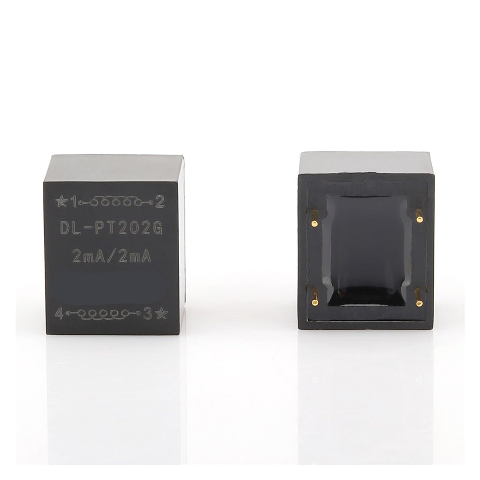 CLEUFWKO 1pcs Voltage transformer DL-PT202G 2mA/2mA 110v 220v 380v Miniature Micro small current transformer sensor