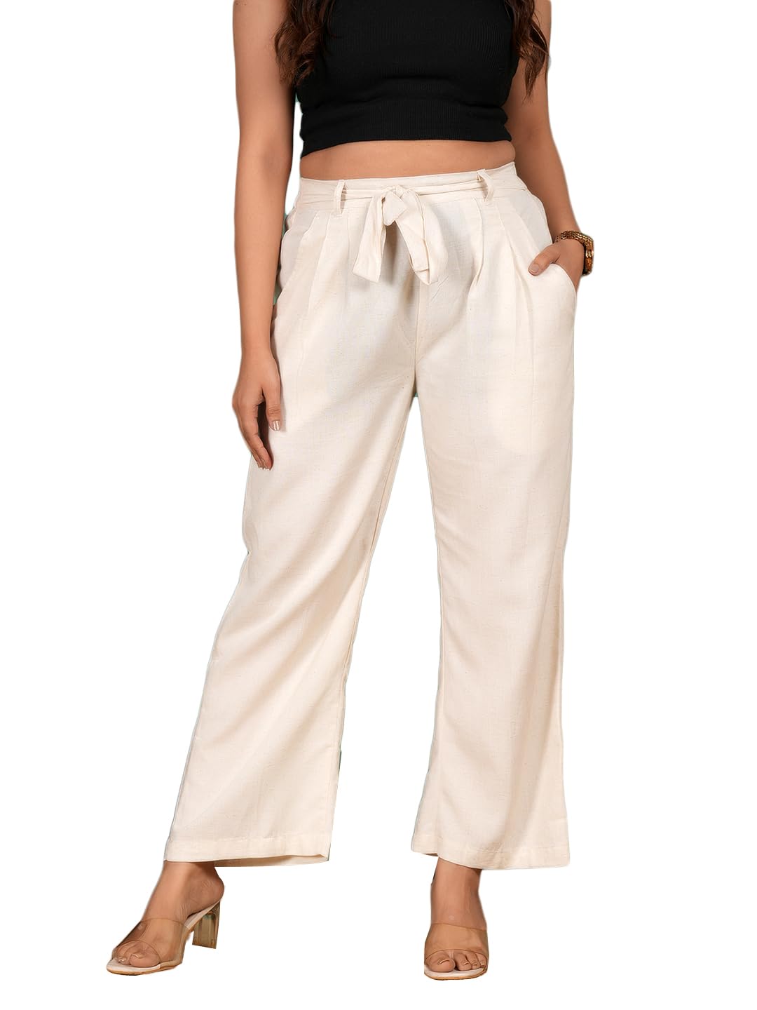 Woman Relaxed Fit Cotton Lounge Pants, Comfortable Pyjama, Women Lower,-image-30