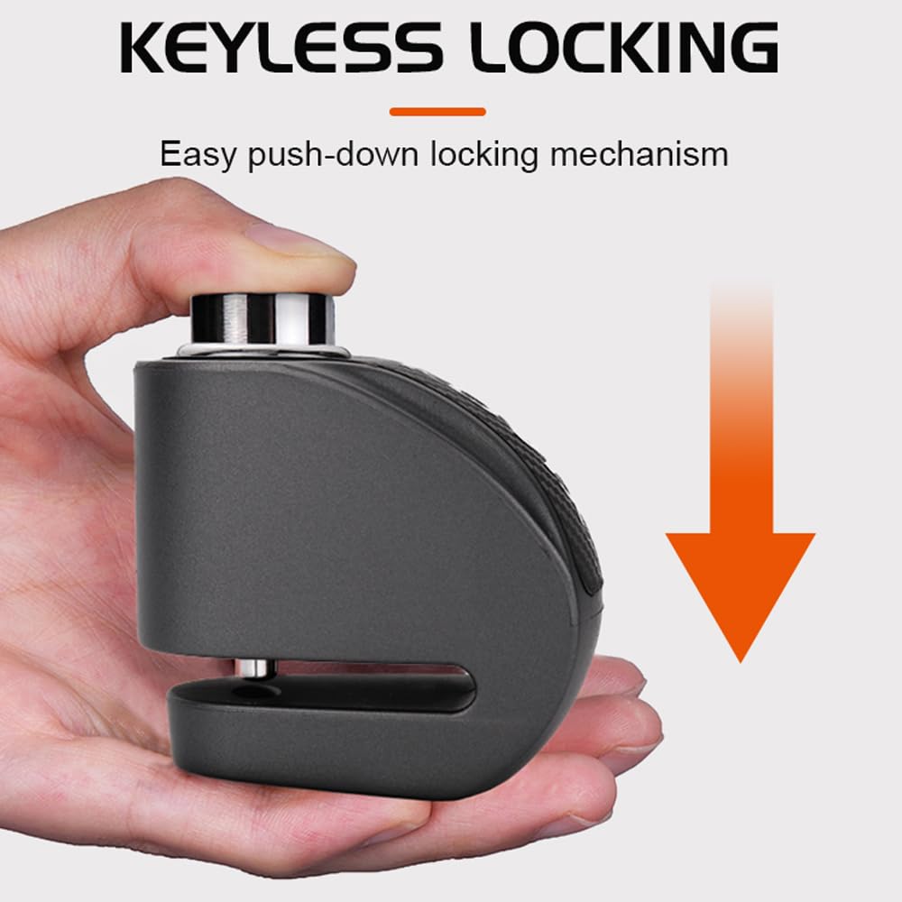 Kovix Kns6-bm Alarm Disc Lock One Size