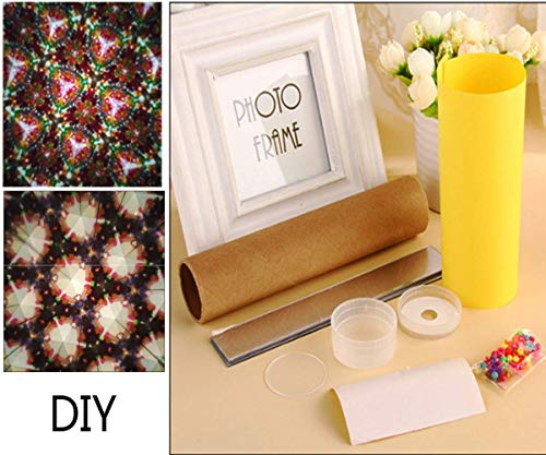 Kbraveo 3 Sets Diy Kaleidoscope Making Kit For Children's Day Gift Baby Kids Toys Gifts,Party Favors,Kaleidoscope Toy Educational Science Developmental Toy #TOP5
