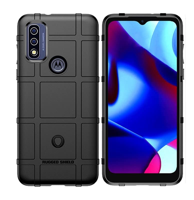 SkyTree Case Compatible with Motorola Moto G Play (2023), Rugged Shield TPU Backcover Shockproof Anti Scratch Protection Case for Motorola Moto G Play (2023)