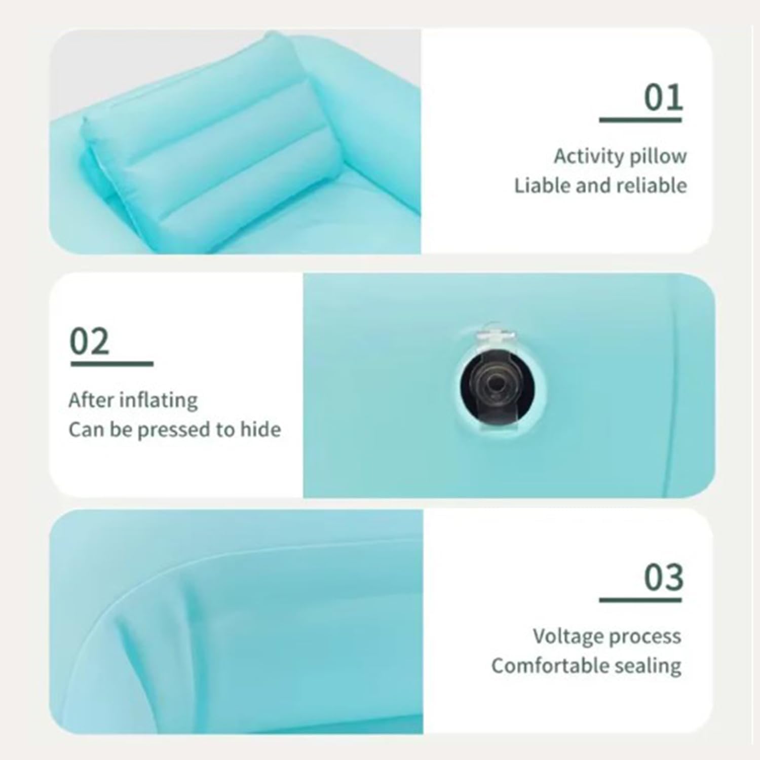 Vasca Da Bagno Gonfiabile,Vasca Per Doccia,Set Doccia Con Vasca Da Bagno Gonfiabile,Sacca Per l'Acqua e Pompa Ad Aria,Adatto a Persone Con Disabilità,Anziani e Pazienti Allettati,Portatile(Blu)