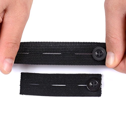 Elastic Pants Waist Extender 5Pack Strong Adjustable Pant Button