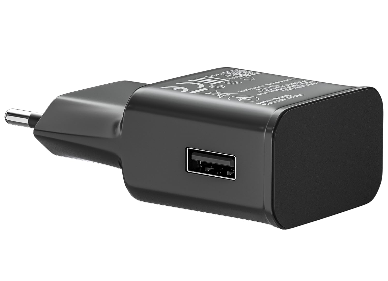 15W Tipo C Caricabatterie per Samsung Galaxy S10 S10e S10+ A15 A12 A51 A52 A55 A32 A35 A40 A50 A25 A22 5g A13 A14 S9 S8 Plus A54 A71 A70 M35 M15 Originale EP-TA200 Adaptive Fast Charging, Nero