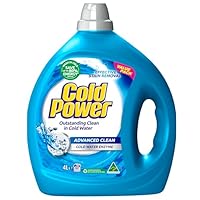 Cold Power Advanced Clean Front + Top Loader Laundry Washing Liquid 4 Liter