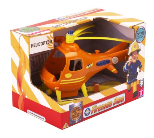 Sam el Bombero Helicóptero Wallaby One juguete infantil de rescate con sonidos