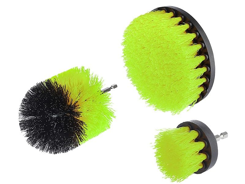 Conjunto de Cepillos para Taladro, 3 Unidades