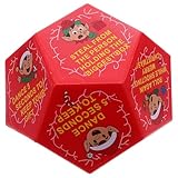 WHAMVOX Weihnachtswürfel Spiel Polyeder Würfelspiel für Neujahrsparty und Jubiläumsfeier Langlebig Robust Roter Tauschwürfel für Familien und Freundesrunden