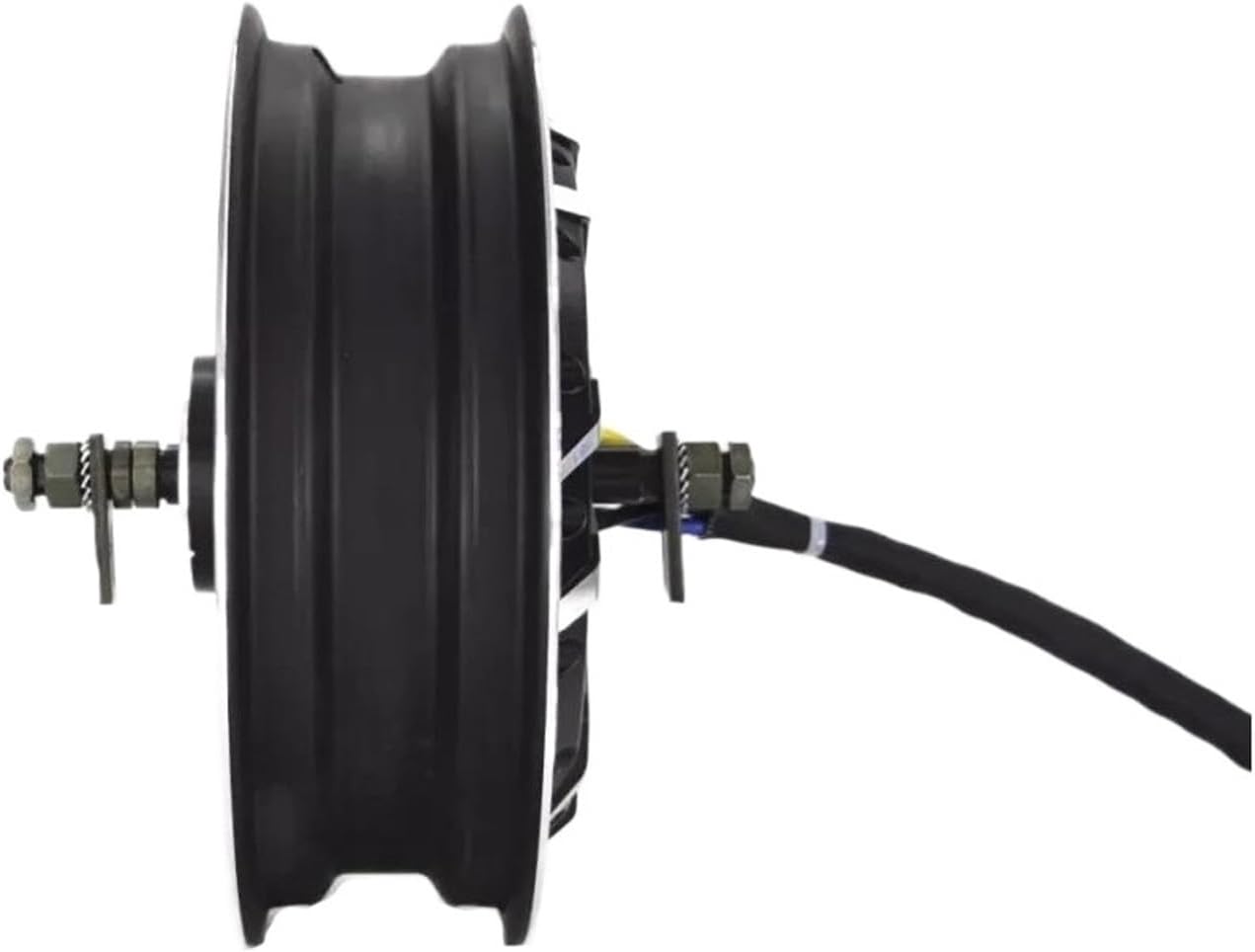 13 * 4.25inch 12000W QS273 70H V4 High Power BLDC Gearless Motor In-wheel Hub Motor for Electric Scooter