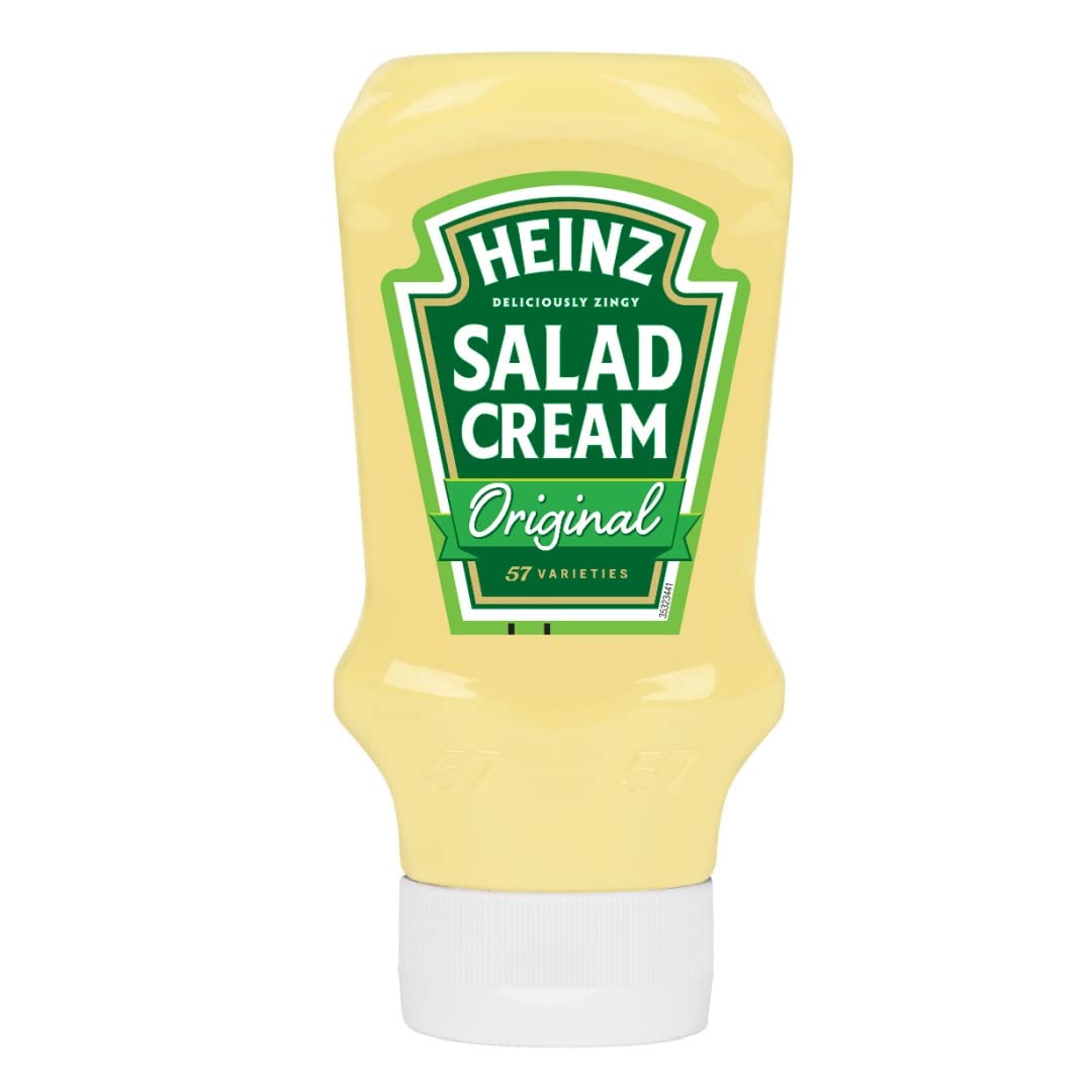 Bundle of 4 - HP Squeezy 425g x 1 Heinz Salad Cream 235g x 1 Heinz Beans 415g x 1 Bisto Red Gravy 170g x 1