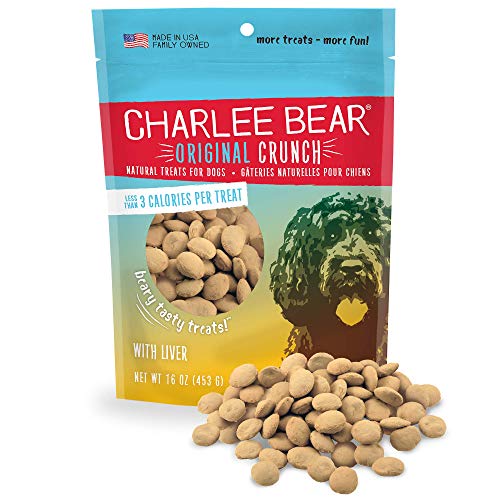 Charlee Bear Original Dog Treats, Chicken Liver, 16 oz Amazon price