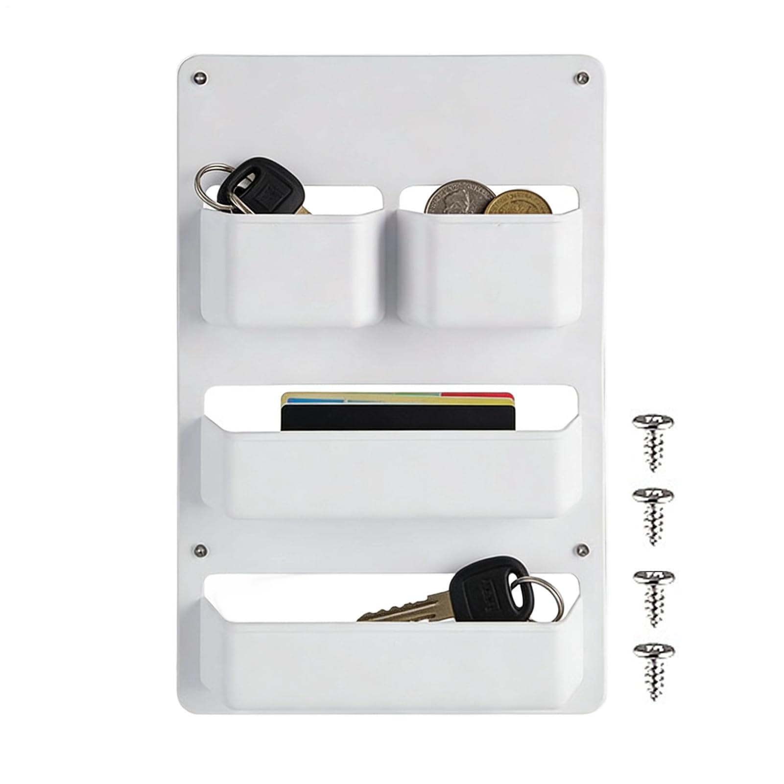 Ahorro de espacio en aseos de barcos con el soporte de almacenamiento impermeable de puerta