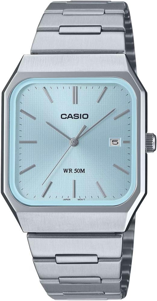 Amazon | CASIO スタンダード STANDARD 腕時計 MTP-B185D-2A2V アイス