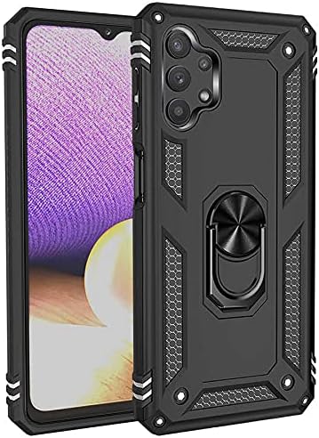 Spia Samsung Galaxy A23 Case Black Panther Ring Silicone Original Flexible Thin Improved Durable Anti-Shock Protector New Generation Design (Samsung Galaxy A23, Black)