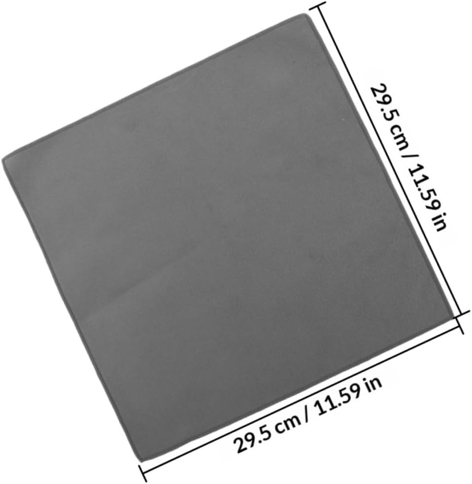 2pcs Dual-Sided Microfiber Car Wash Towels 30x30cm Thick Absorbent Cleaning Cloths for Vehicle Interior Detailing and Exterior Drying Accessories