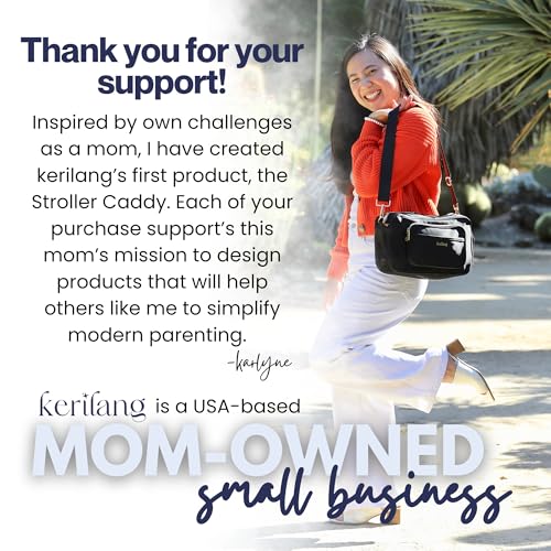 kerilang The Universal Sling Bag for Women Who Move for Everyday Carry, Travel, Stroller, Wheelchair & Walker, Pet Walks & More — view 4