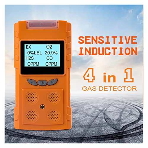 Détecteur multi-gaz portable oxygène et monoxyde pour espace confiné