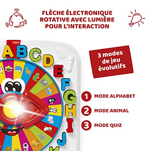 Chicco Baby Professeur Bilingue FrançaisAnglais Table d'Activités pour Enfants Trieur de Formes Jouet Interactif Educatif Parlant Inspiré de la Méthode Montessori Jouet Enfant 2 à - vue 5