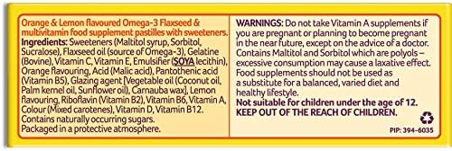 Bassetts Vitamins 12-18 Years Multivitamins Omega 3 Citrus 30's, 99.2 g