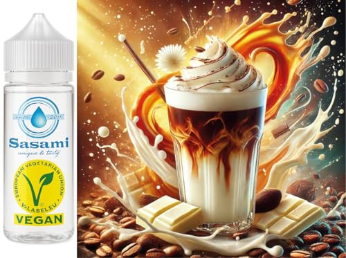 Arôme concentré latte macchiato chocolat blanc vegan Sasami 100ml pour e-liquide DIY