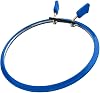 Nurge Premium Quality, Metal Spring Tension Embroidery Hoops, Cross Stich Hoop, Darning Hoops, Embroidery Tension Shed Blue, Large