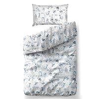 Parure De Lit Enfant 100% Coton Öko-Tex - Housse 100x140cm + Taie 40x60cm - Motifs étoiles