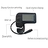 NULKOMMA Electric Bicycle LCD Display Meter 48V Ebike Display Screen Speedometer Waterproof 6-Pin Connector E-Bike Conversion Kit #4