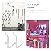 SHERCHPRY 20Pcs Metal Pegboard Hooks V-Shaped Metal Hangers for 2.5-Inch Hole Spacing, Small Utility Peg Board Pegs for Wall Tool Organization and Industrial Storage