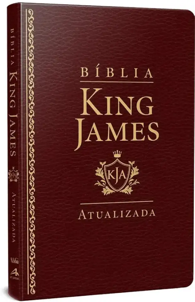 Bíblia King James Atualizada Slim | Kja | Vinho