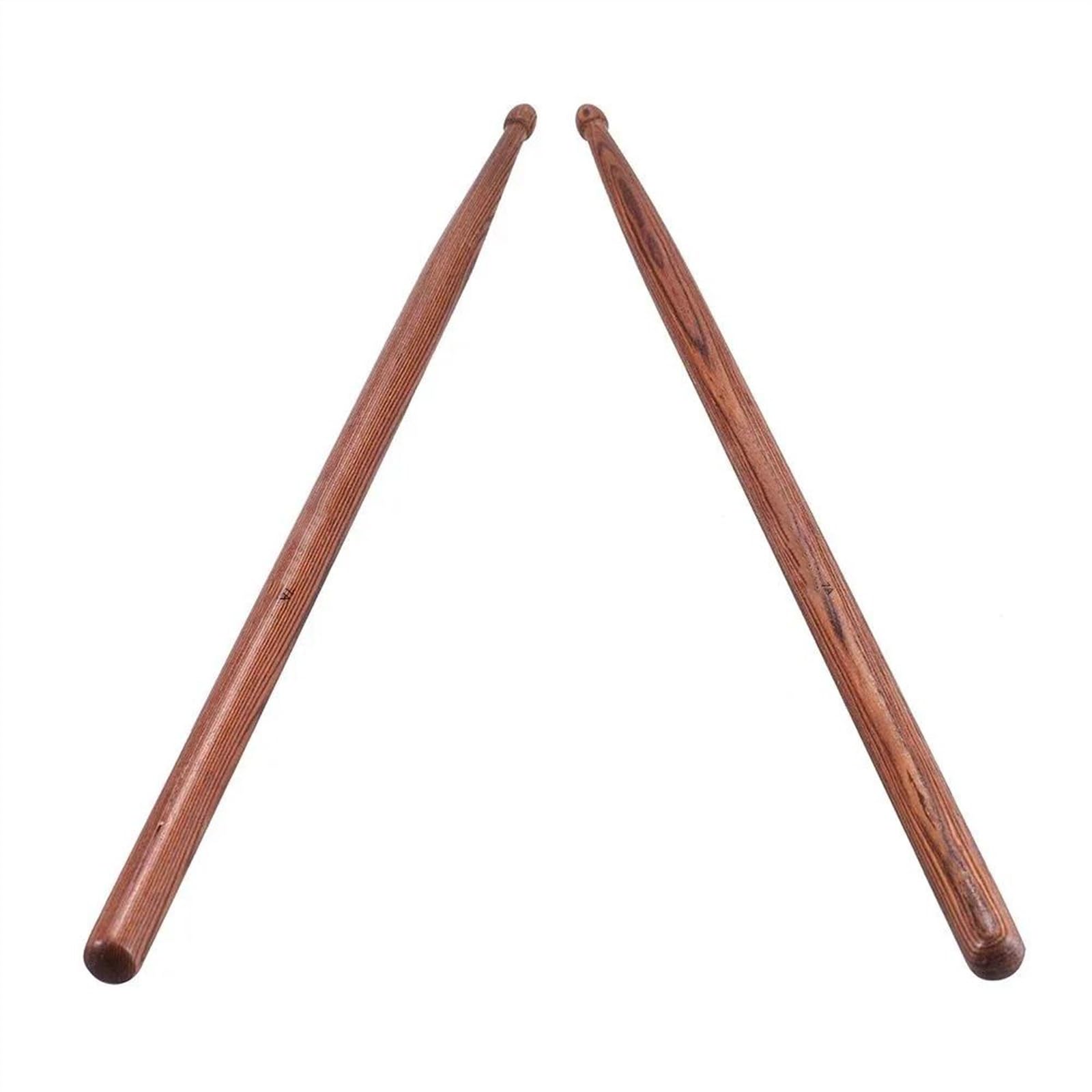 Schlagzeug-Zubehör 1 Paar Holz 7A Drumsticks Mahagoni Holz Drum Set Drumsticks Zubehör